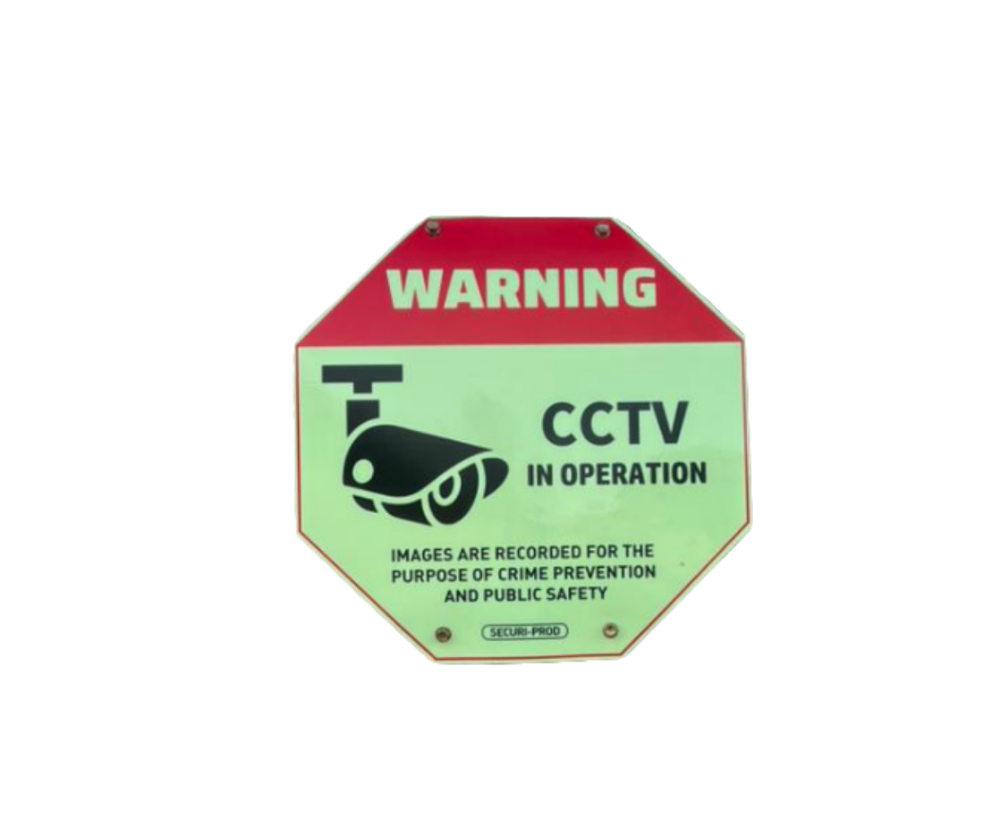 CCTV Warning ⚠️ Sign Boards