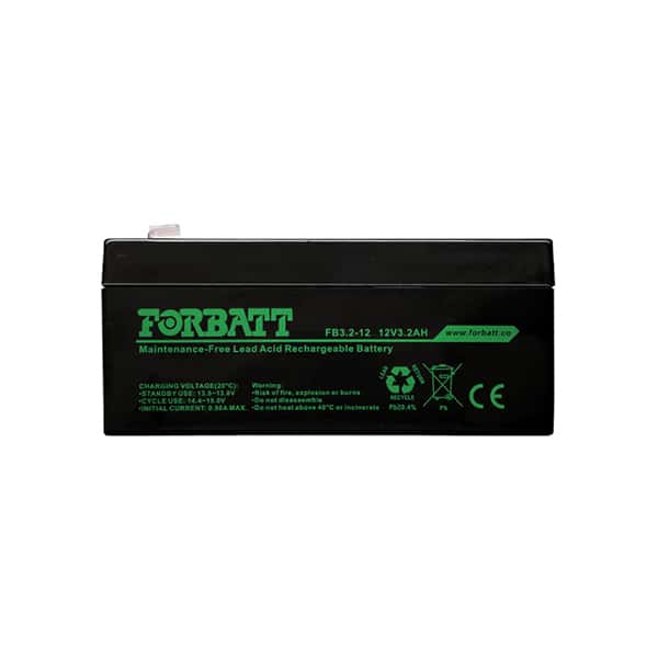 Forbatt 12v-3.2AH Battery (L134xW67xH60) Lead Acid
