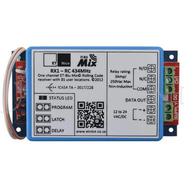 ET 1 channel Blu Receiver 01472-000