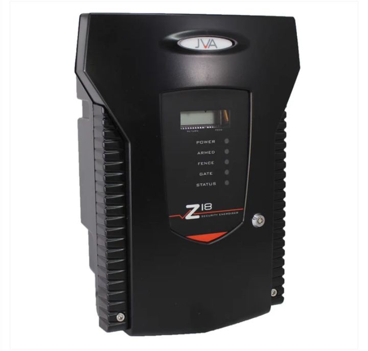 JVA Z18 1 Zone Security Energiser 8 Joule with LCD Display with psu