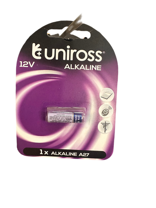 A27 Uniross Alkaline 12V