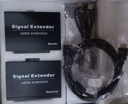 Video Extender RX/TX over IP/CAT5 200m