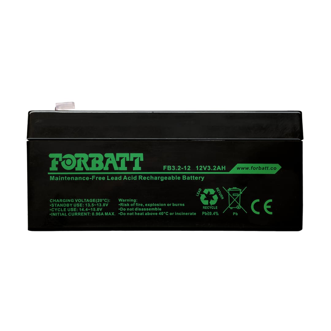 Forbatt 12v-3.2AH Battery (L134xW67xH60) Lead Acid