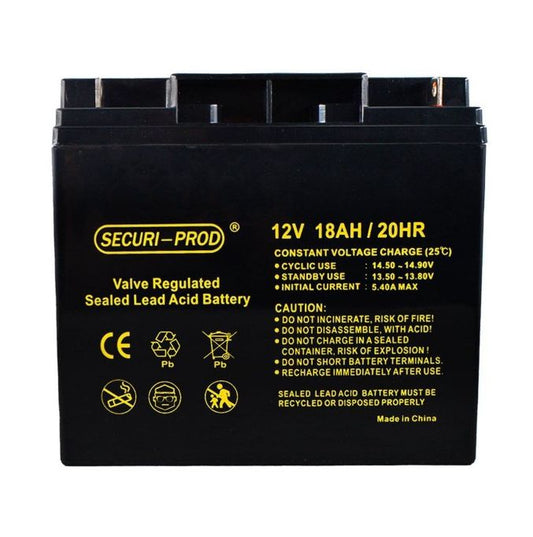12V 18AH GEL Battery SECURI-PROD
