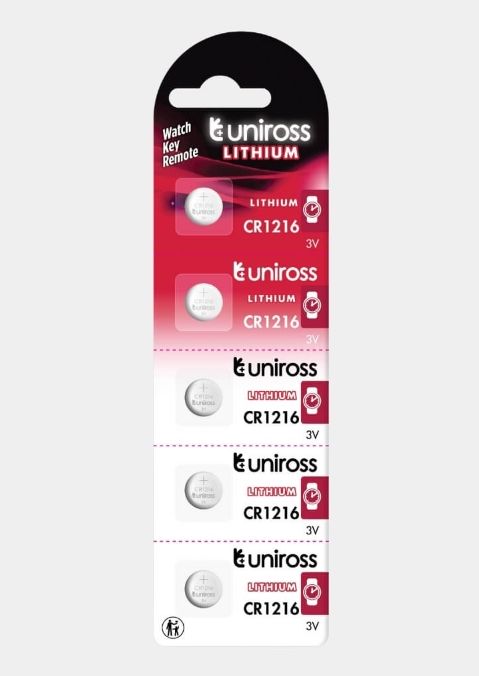 CR1216 Coin Battery Lithium Uniross