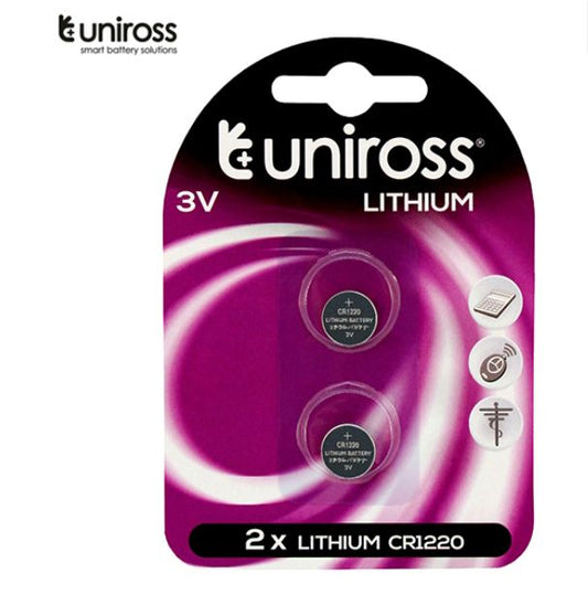 CR1220 Coin Battery Lithium Uniross