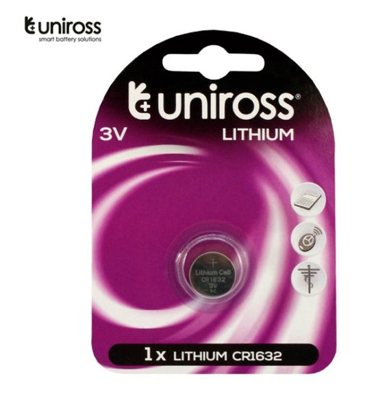 CR1632 Coin Battery Lithium Uniross