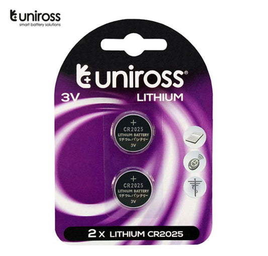 CR2025 Coin Battery Lithium Uniross