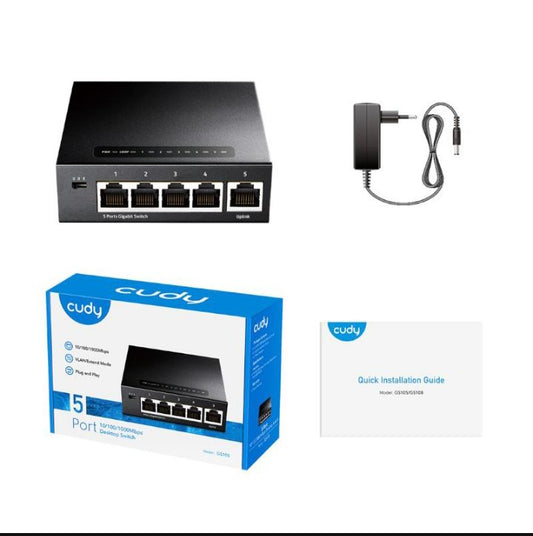 Cudy 5 Port Desktop Switch