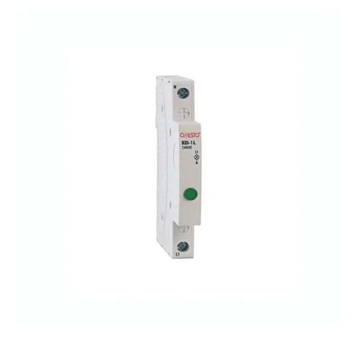 Onesto Indicator LED 9mm Green Din Rail