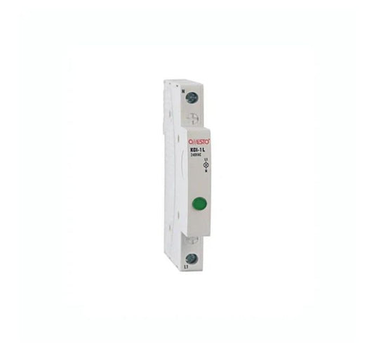 Onesto Indicator LED 9mm Green Din Rail