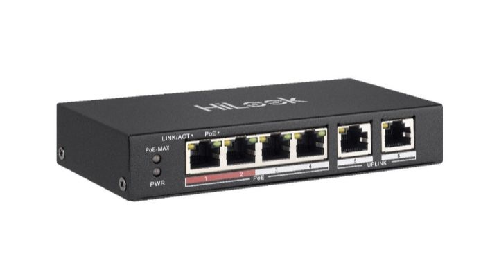 HiLook 4 Port PoE Switch