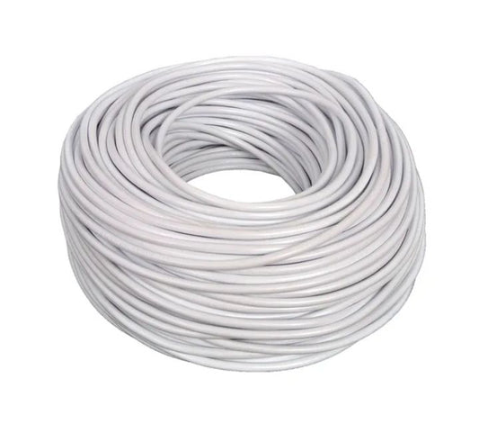 Cabtyre 2 Core White 100m