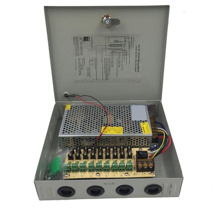 Andowl Switching Power Box Q-T167 12v 15A 9ch