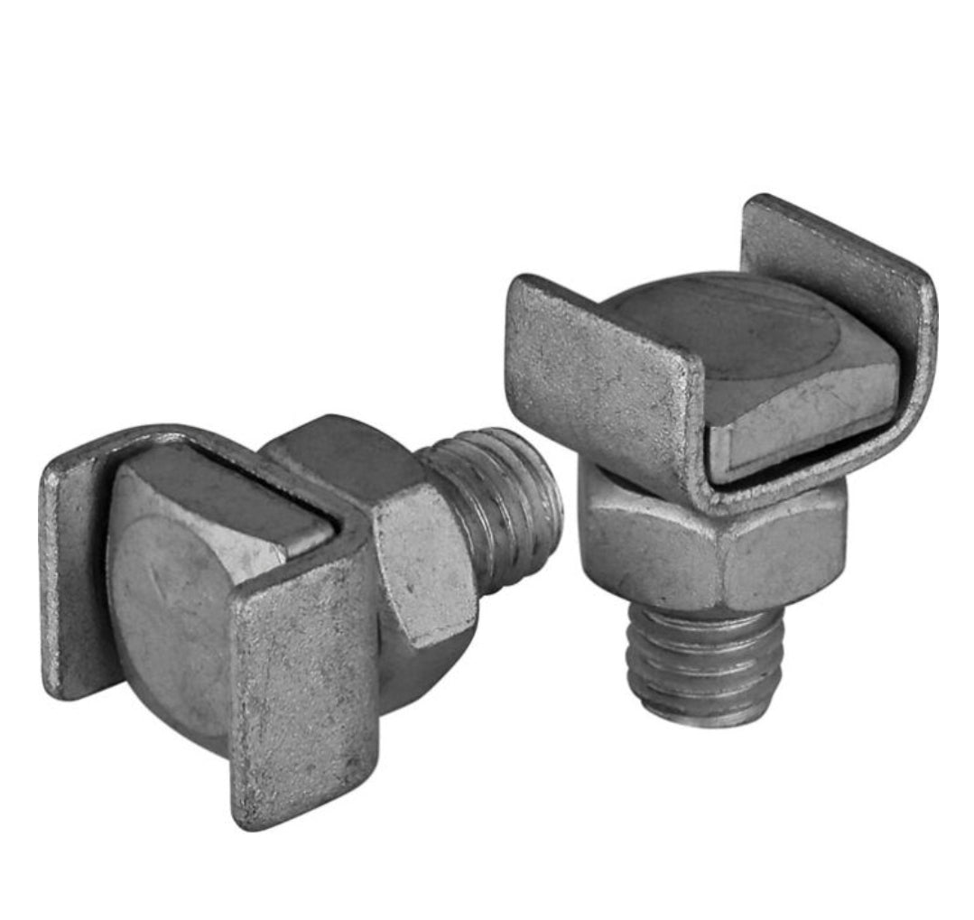 NEMTEK Line Clamp 8mm U-type XL Galvanised (each) EF30