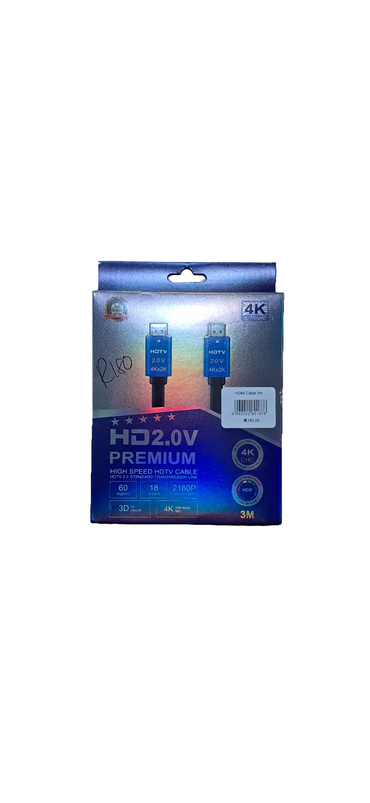 HDMI HD2.0V Premium Cable 3m