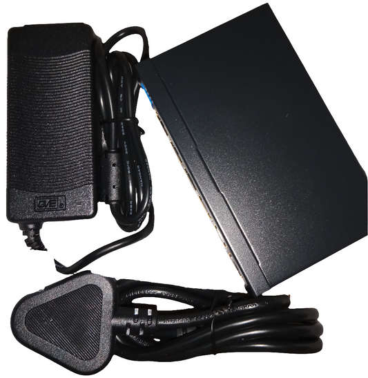 Scoop Switch 4 Port POE 2 uplink