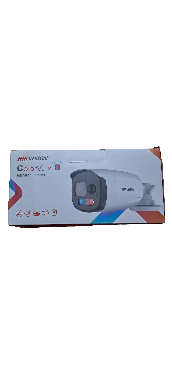 HikVision ColorVu Bullet 2MP 40M PIR Siren Cam CC376-8