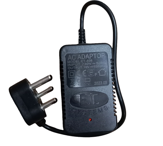 ET 16v 1000mh ac adaptor