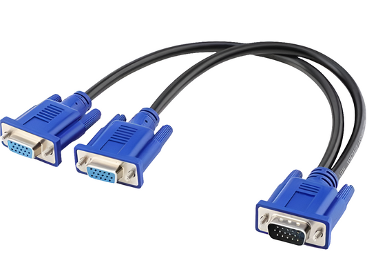vga female 1 to vga male 2