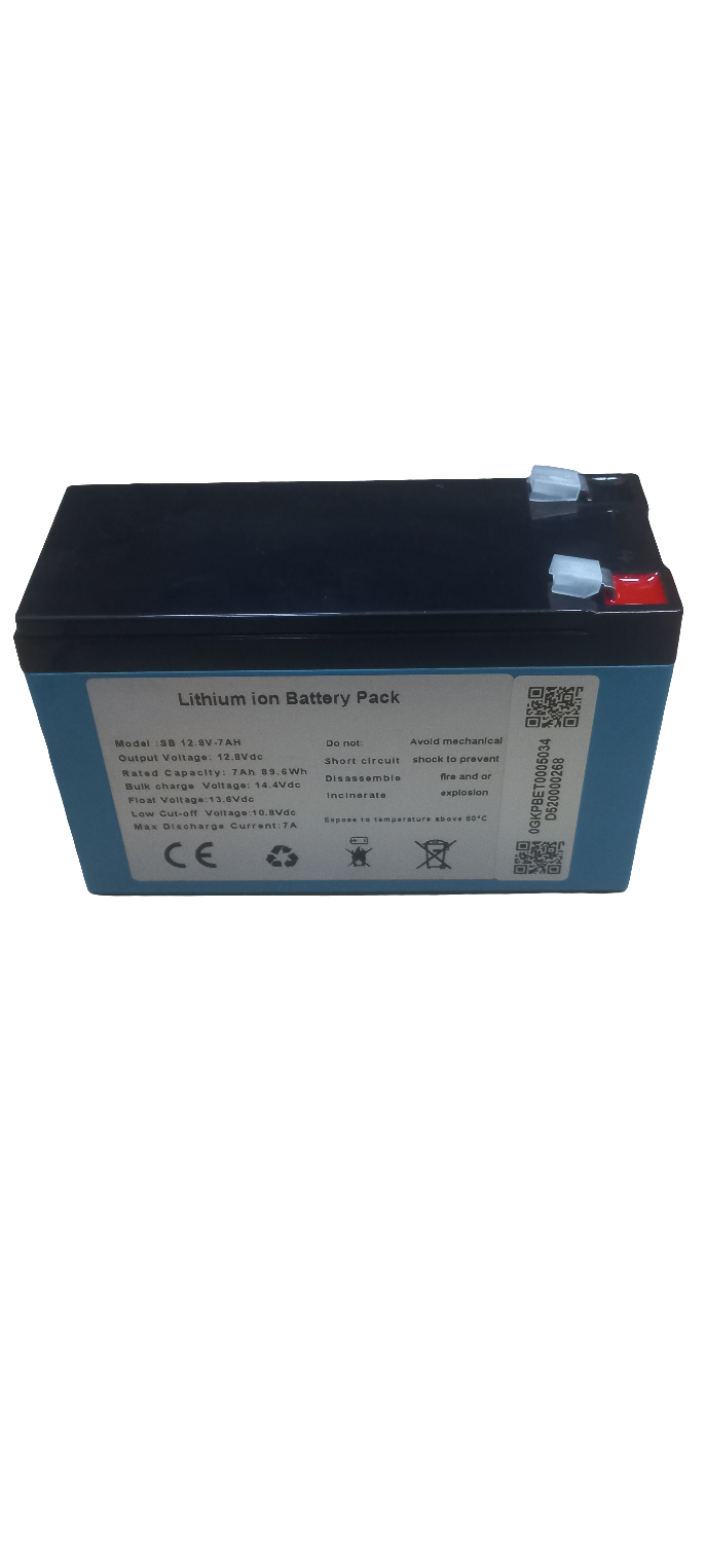 12.8v 7A lithium battery