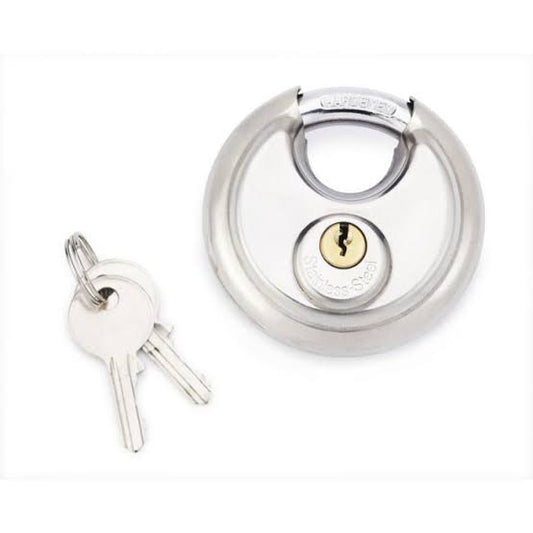 Stainless Steel Disc Padlock 70mm Lock