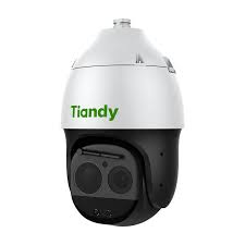 Tiandy 4mp 8" PTZ Dome Camera ,4.8-120mm ,63X Optical ,500M laser