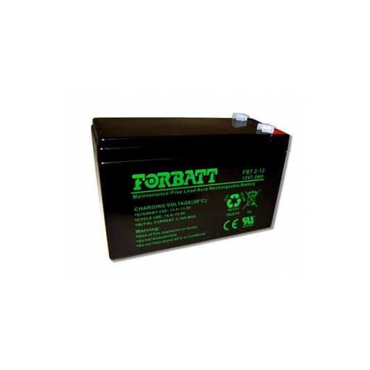 Forbatt 12V 7.2 AH Lead Acid battery P0000018