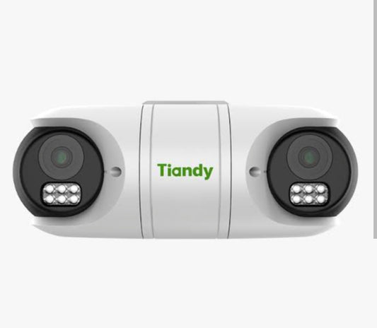 Tiandy 2mp ip omni camera dual image sensor, 2.8mm