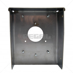Commax powder coated steel rain shield
