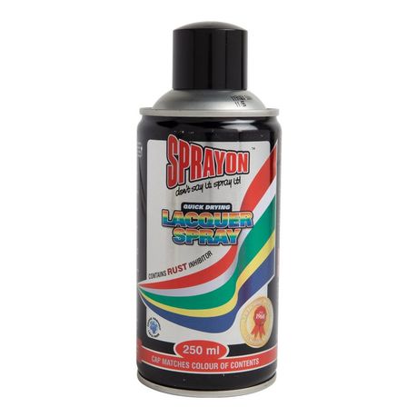 Lacquer Spray Gloss Black