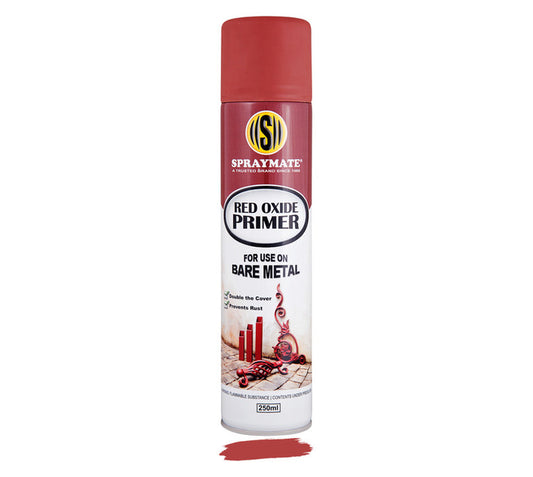 Lacquer spray red oxide