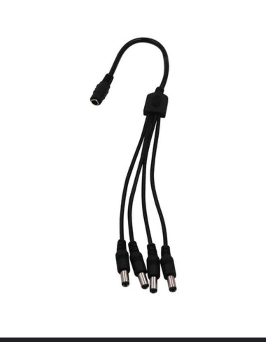 DC 1 Female to 4 Male Connector