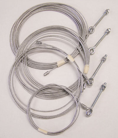 Double Caravan lifting cable 3850mm set